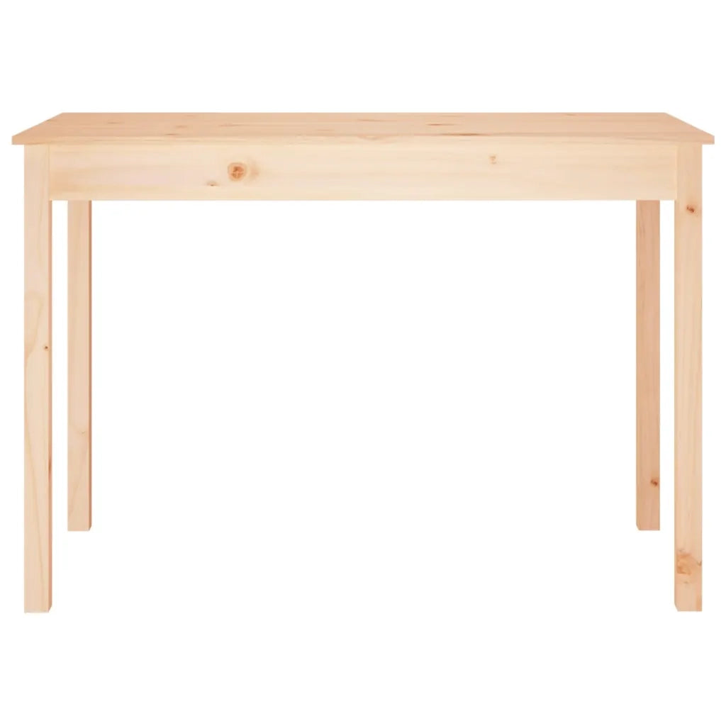 Tavolo da Pranzo 110x55x75 cm in Legno Massello di Pino cod mxl 12942