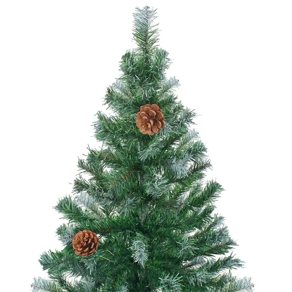 Albero di Natale artificiale Verde 180 cm PVC e Acciaio 3396710