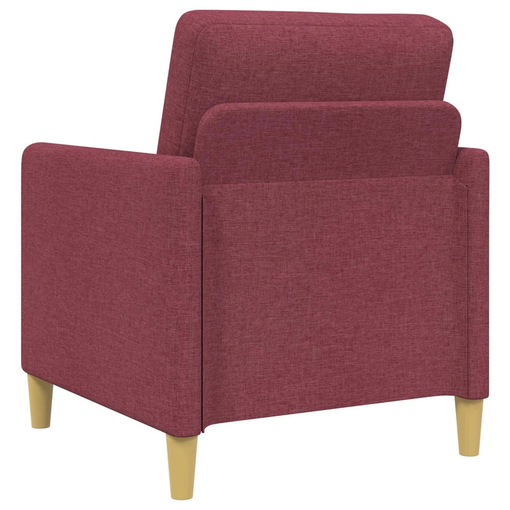 Divano con Storage Rosso Vino 72 x 78 x 87 cm Poliestere 42036866