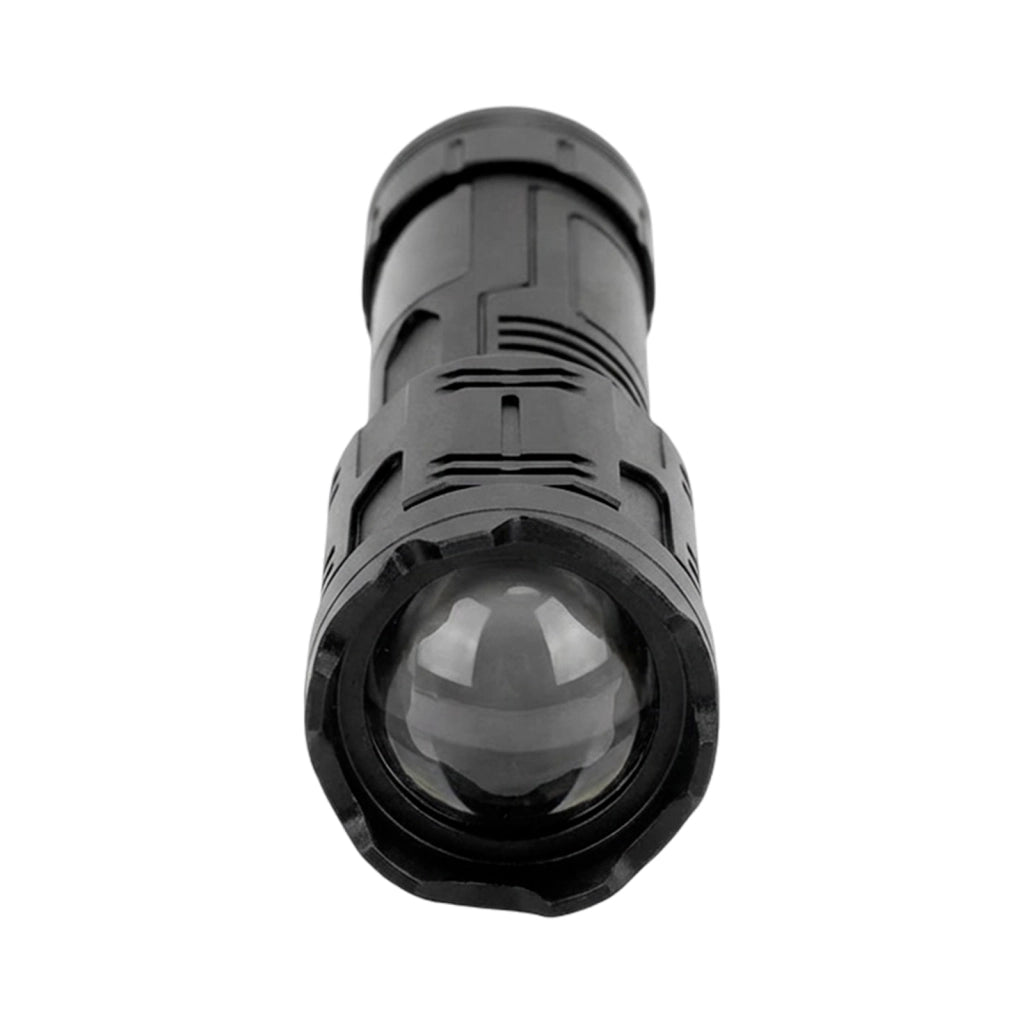 Torcia LED ricaricabile da 15 W con 3 modalità di illuminazione Nero Avizar