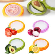 Contenitori per frutta e verdura in silicone, 4 pezzi, cassetti di conservazione anti-ossidanti, contenitori per frutta e verdura, contenitori per conservazione di verdura fresca