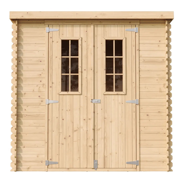 TIMBELA M311C+M311G Casetta da Giardino CON PAVIMENTO TRATTATO - 2.22m2