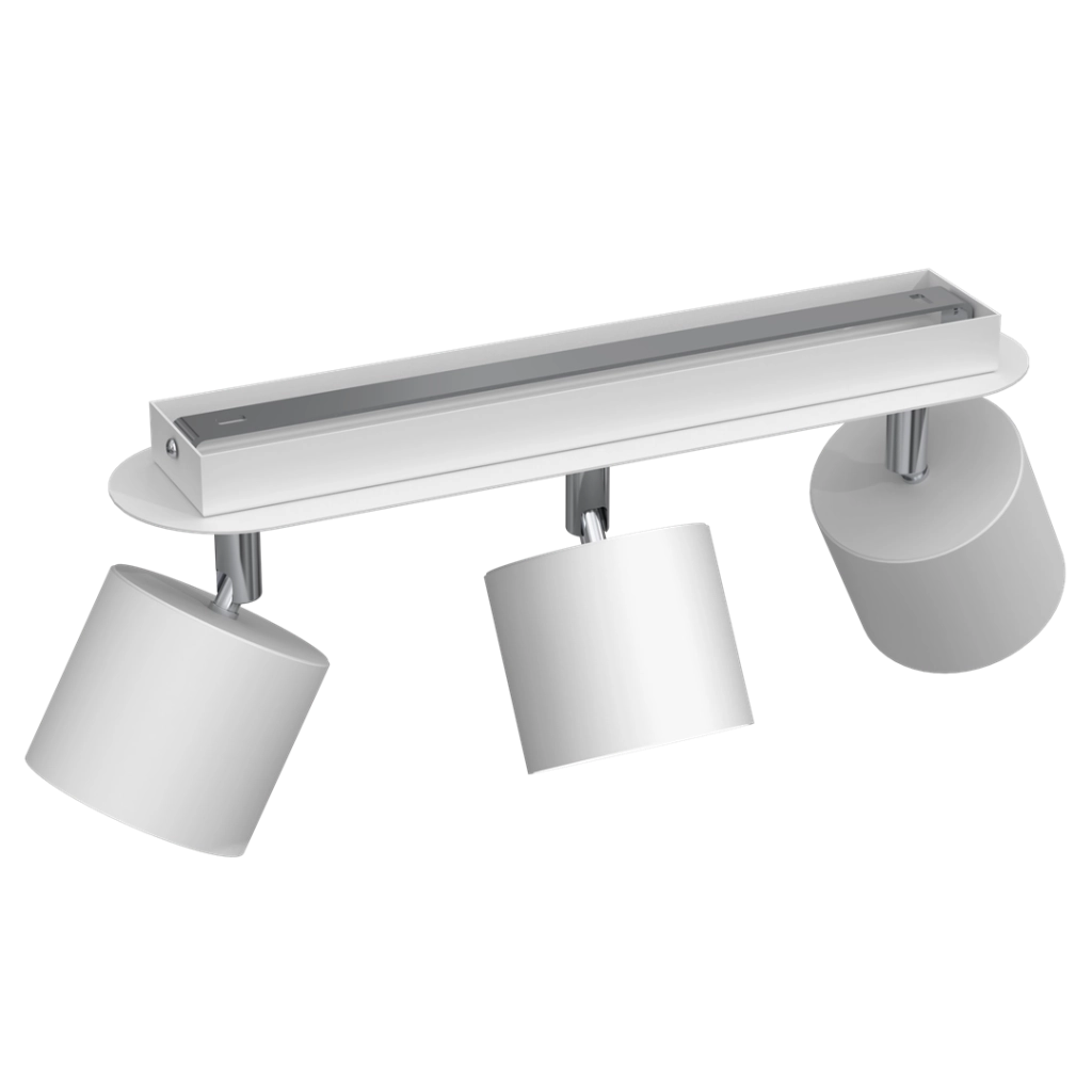 Plafoniera Milagro DIXIE bianca 3 luci LED GX53 20W