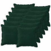 Cuscino con cuscino HOUTEN 12 pz Verde Scuro Velluto 934626