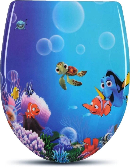 Bracciale per il Water Toiletto con Cerniera Softclose - Universale - Bracciale per il Water Toiletto con Disegno di Pesci - Occhiali per il Water Toiletto - Sedile per il Water Toiletto 

Modello: 
Specifica tecnica: Antibatterico