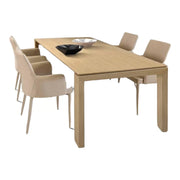 Tavolo allungabile rimessato rovere naturale 160x90 (825) - Mobili 2G