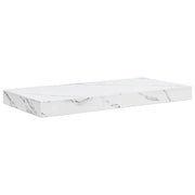 Scaffale da parete | Ripiano a parete | Mensola a parete Marmo Bianco 50 x 23 x 4 cm