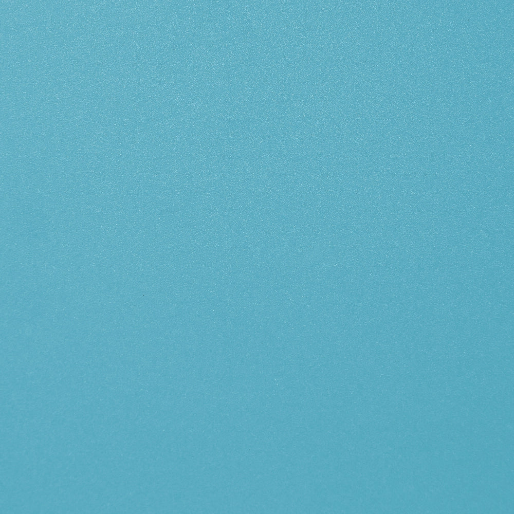 Set da balcone 3 elementi tavolo e sedie rotonde da esterno in acciaio blu pieghevole all'aperto