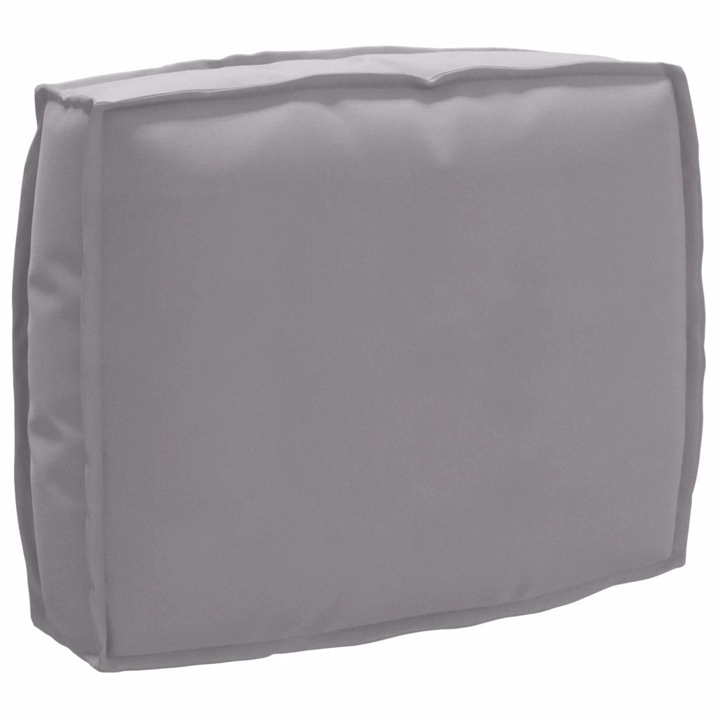 Cuscino Grigio 50 x 40 x 12 cm Tessuto Oxford 42001459