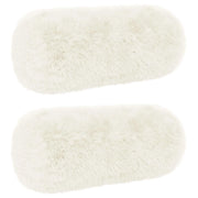 Federa 2 pcs HEERLEN Bianco Ø 15 x 40 cm Fleece PV 923391