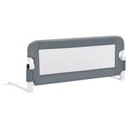 Sponde Letto di Sicurezza Bambini Grigio 102x42cm Poliestere CFW5691969