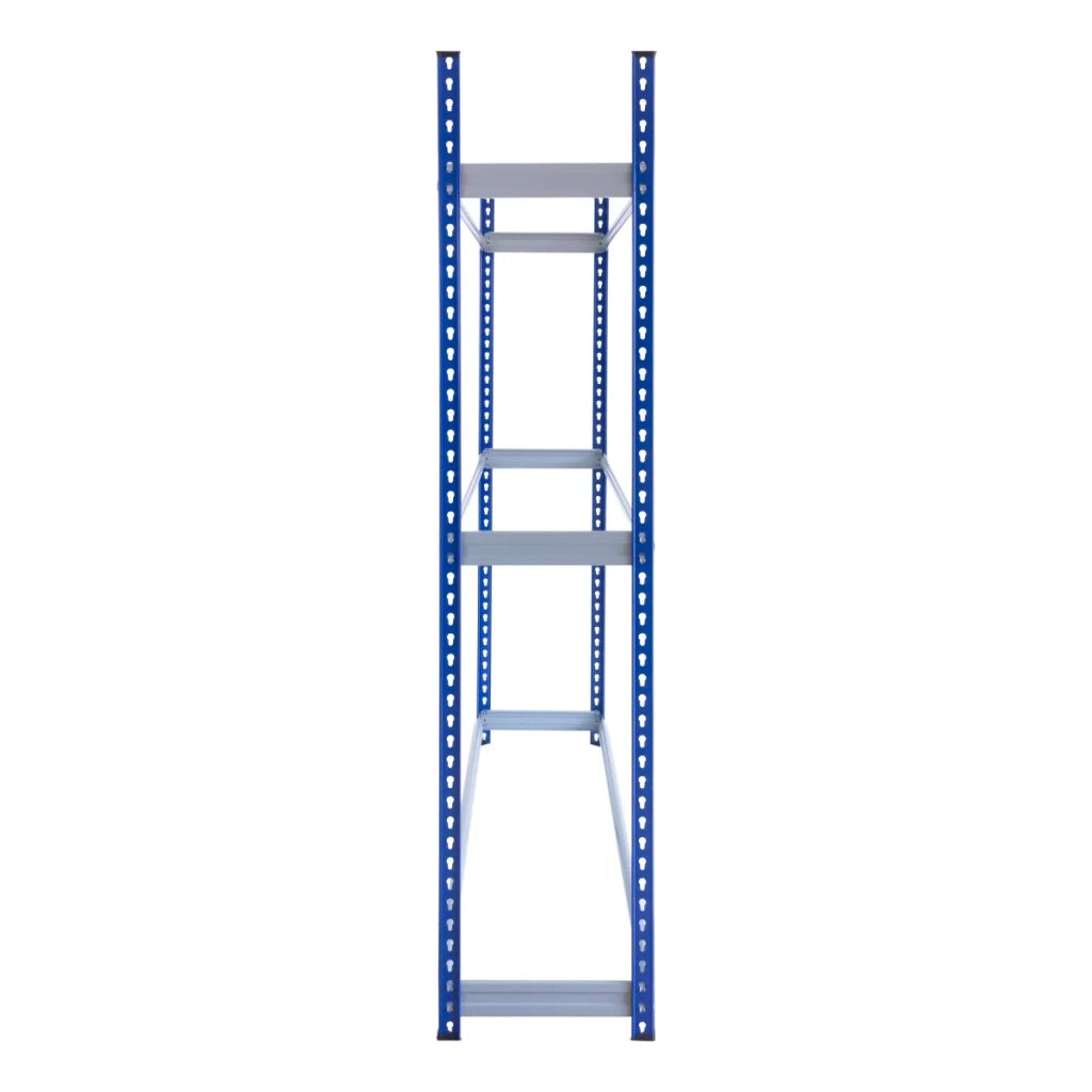 Scaffale Porta Pneumatici Portagomme 3 Ripiani Metallo Incastro Senza Bulloni x2