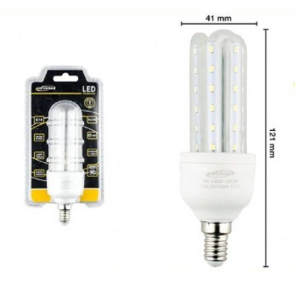Trade Shop - Lampadina Led 3u E14 6w Luce Fredda 6500k Naturale 4000k Calda 3000k 36d 3u01t -