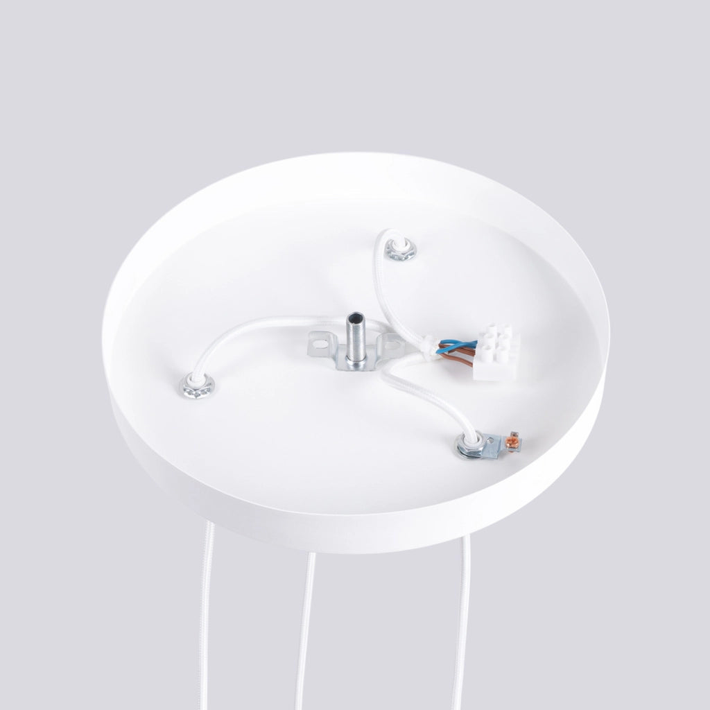 Lampada sospesa moderna 3 sfere vetro bianco G9 SFERA PureLume