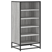 Scarpiera | Mobile per scarpe Grigio Sonoma 48x38x97,5 cm in Legno Multistrato