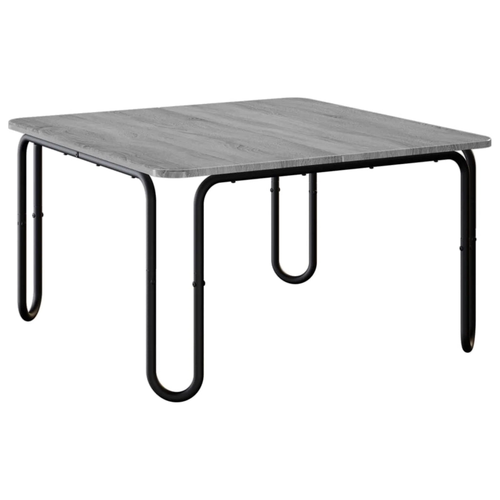 Tavolino da salotto Sonoma grigio 100 x 100 x 45 cm 8007741