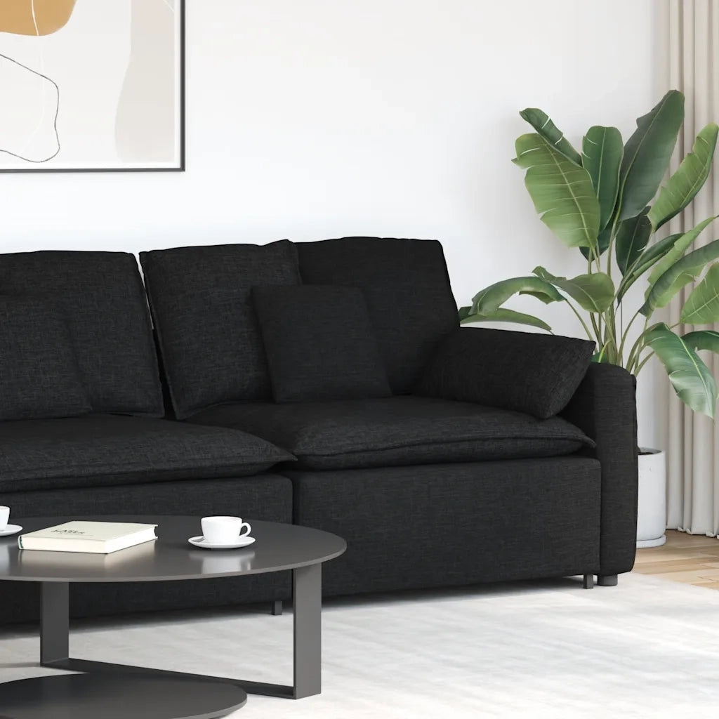 Modulo Terminale Bracciolo Divano Modulare con Cuscini 100 cm CFW6103097
