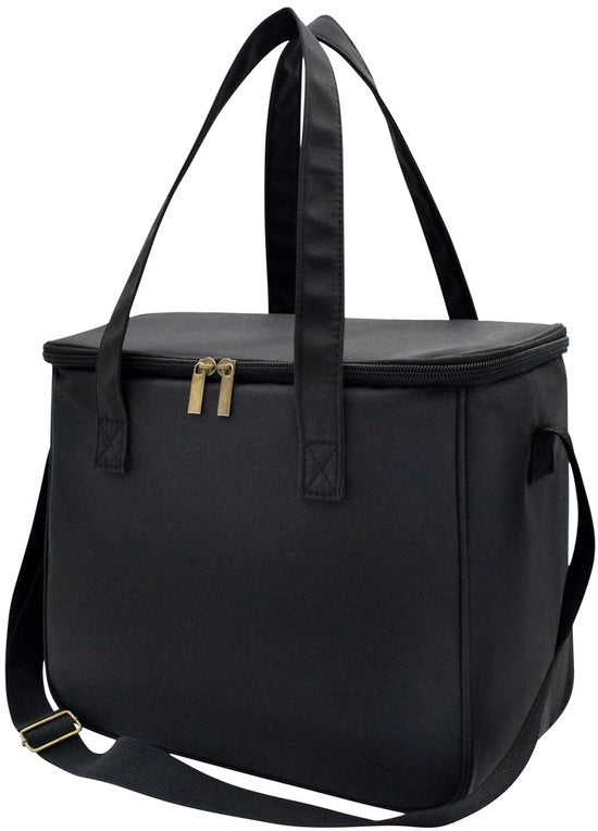 Tas Geïsoleerde Pic-Nic Grande Riparabile con Bloemenpatroon e Cinghia Regolabile (11,25L, Nero)