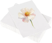 Papello aquarello 50 fogli 300g/m² - formato A6 15 x 10,3 cm - manuale - adatto per artisti - struttura carta - bordi naturali - carta artistica