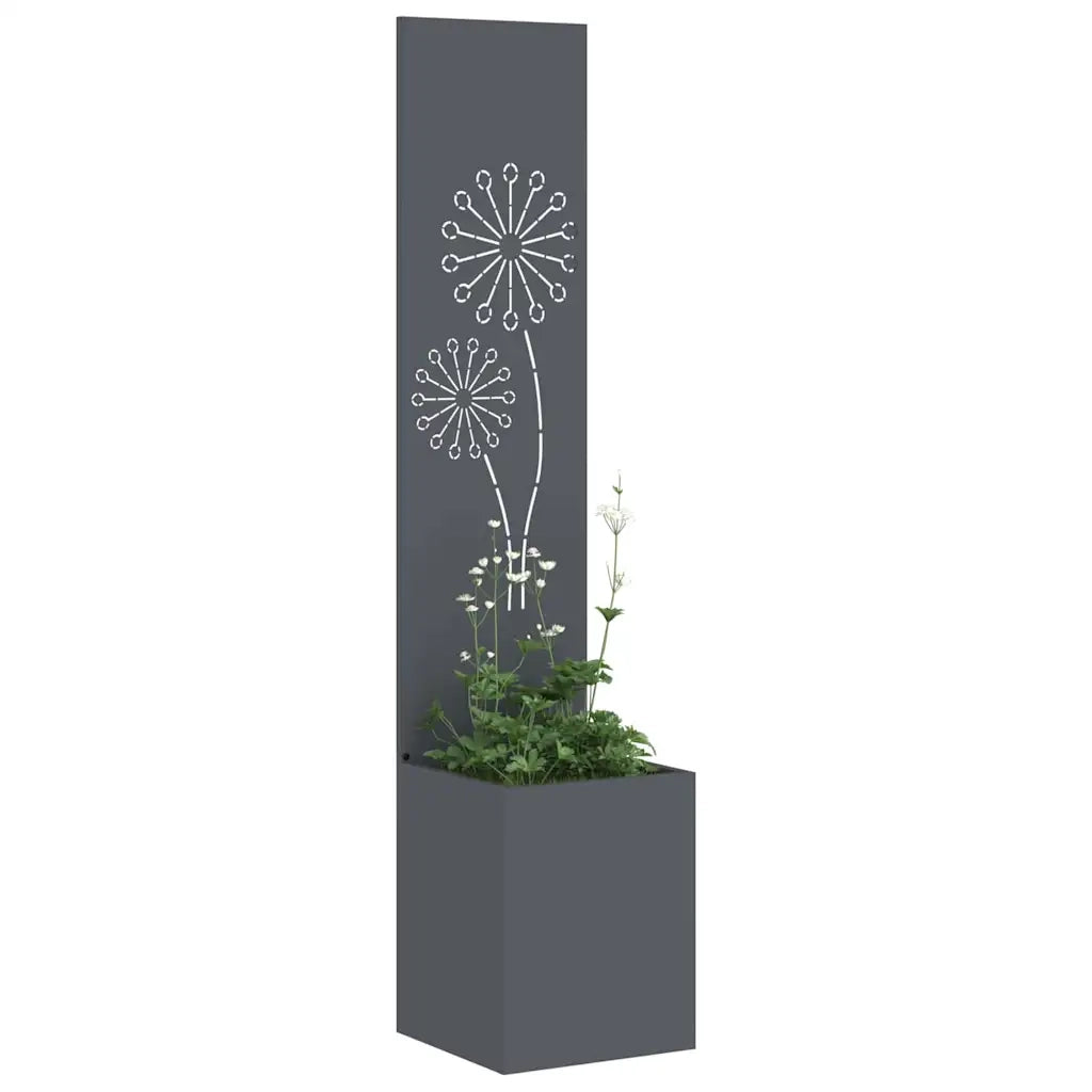 Schermo per privacy in giardino Traforo Antracite 32 x 150 cm CFW8518863