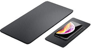 Set da 2 pezzi di gomma antiscivolo per cruscotto in silicone - Gomme per assicurare un sicuro grip per smartphone, occhiali da sole e chiavi (18 x 13 cm)