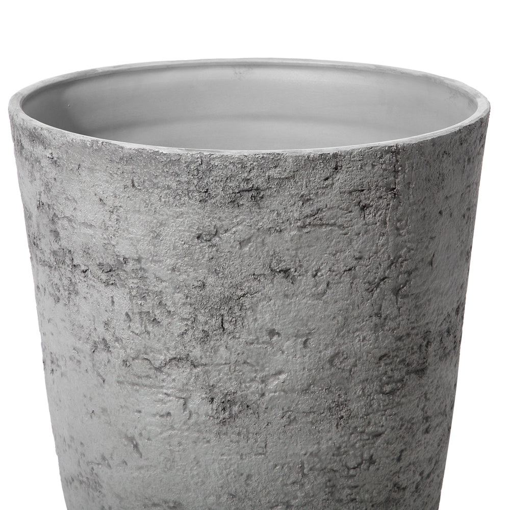 Vaso per piante in pietra di colore 35 x 35 x 50 cm per interni ed esterni giardino terrazzo