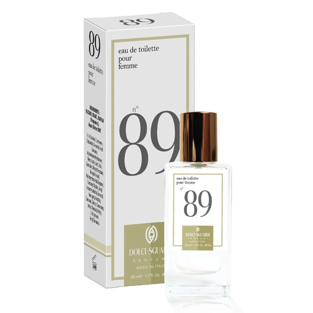 Trade Shop - Profumo Corpo Eau De Toilette Da Donna N°89 Da 50ml Fragranza Sofisticata Elegante 006141 -