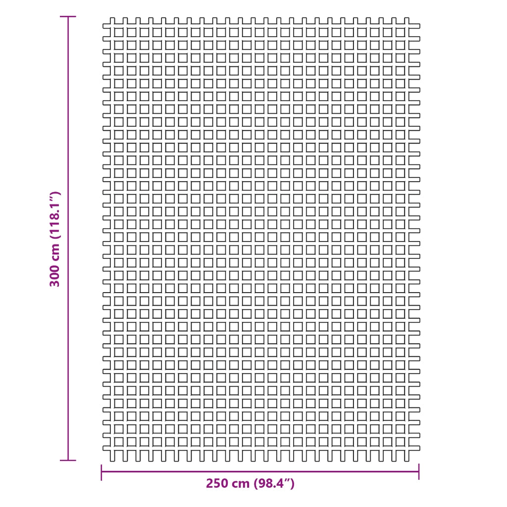 Tappeto da Tenda Verde 3x2,5 m
