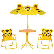 Set da Giardino per Bambini ¨C zephmum ¨C Giallo in Acciaio e Tessuto Oxford