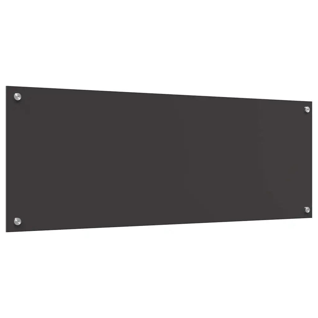 Schienale da cucina 2 pcs Grigio scuro 110 x 40 cm