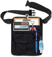 Gilet con cinturone regolabile - Server Gilet - Canapa - Portamonete - Orecchini per walkie-talkie - Sostenibile e facile da pulire - Serveertas