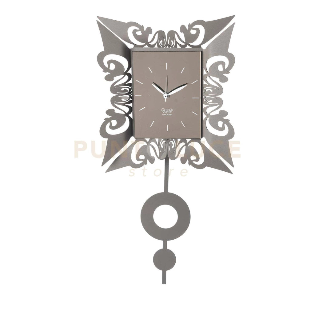 orologio vanity pendolo Fango in Ferro 26,7x54Hcm
