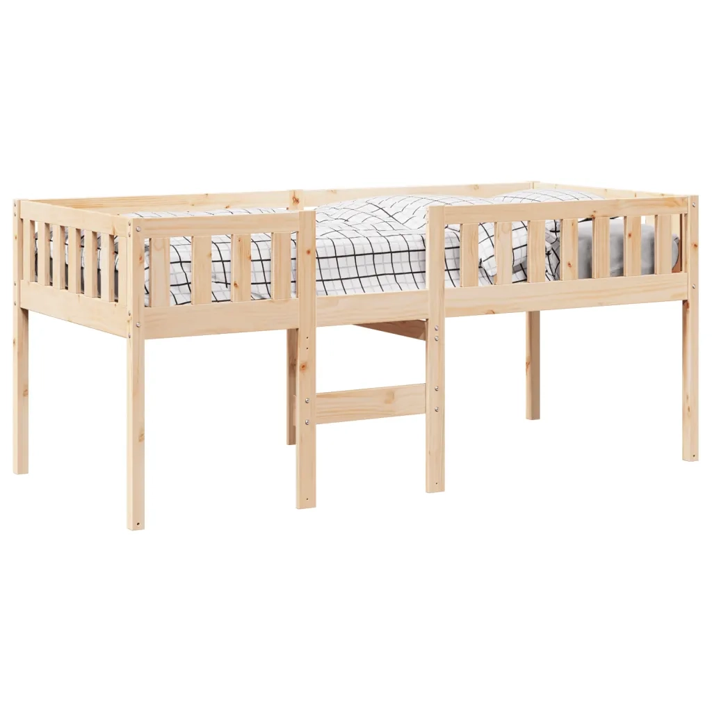 Letto per Bambini senza Materasso 80x200 cm Legno Massello Pino