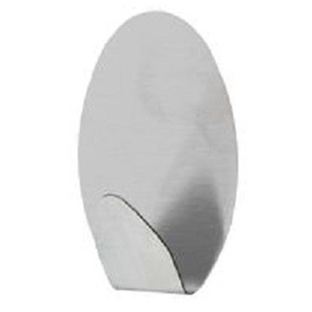 Trade Shop - Set 4 Ganci Appendini Adesivi Parete Casa Cucina Bagno Attaccapanni Ovali 59662 -