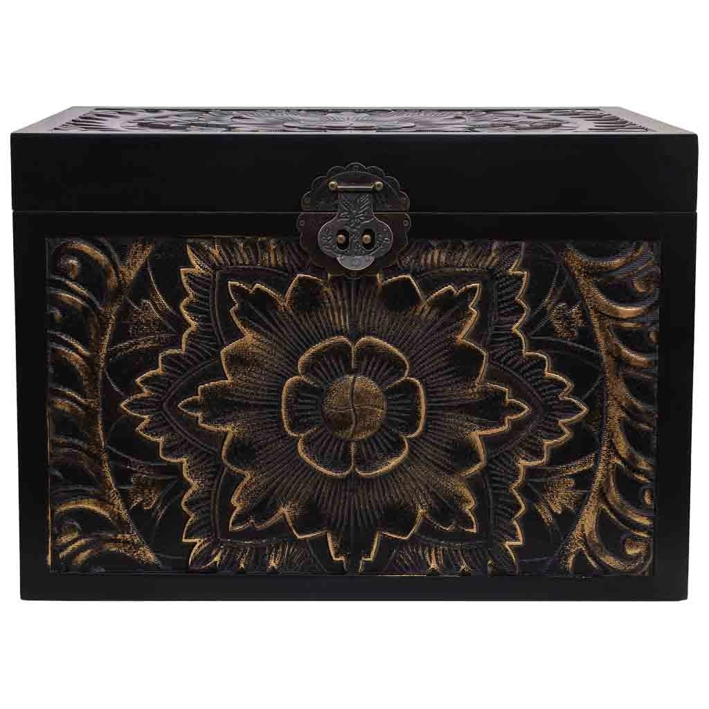 Baule in legno 60x40x42h cm