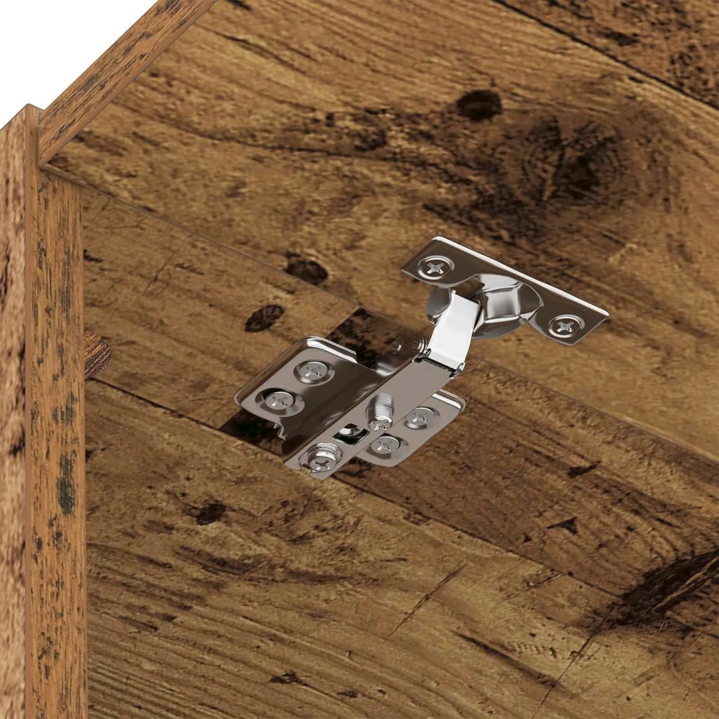 Mobiletto per lavatrice Legno vecchio 67,5 x 68 x 200 cm 3422790