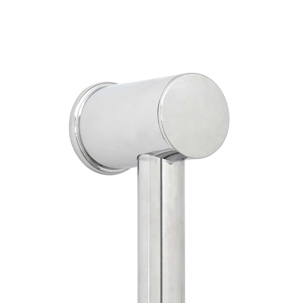 Supporto per Testa di Doccia Cromato 71 cm Acciaio Inox CFW5592410