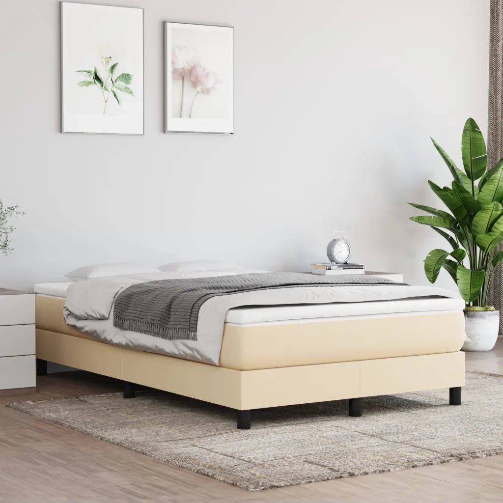 Materasso a Molle Insacchettate Rigidità Media Crema 120x200x20 cm 347759