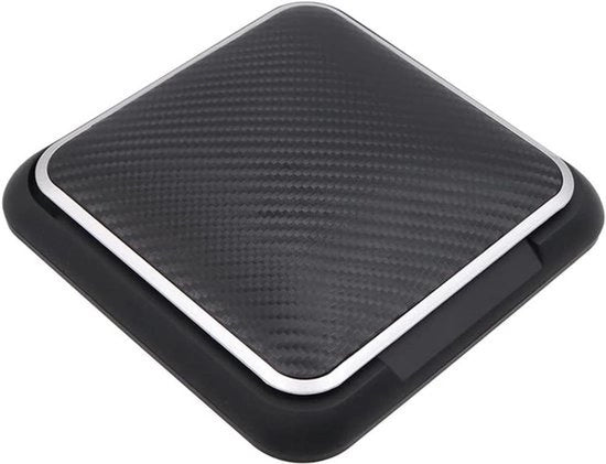 Oggetto di supporto per smartphone per cruscotto - Antiscivolo - Nero - Smartphone - Adatto per schermo da 6,8 pollici - Supporto per cruscotto per smartphone - Silicone