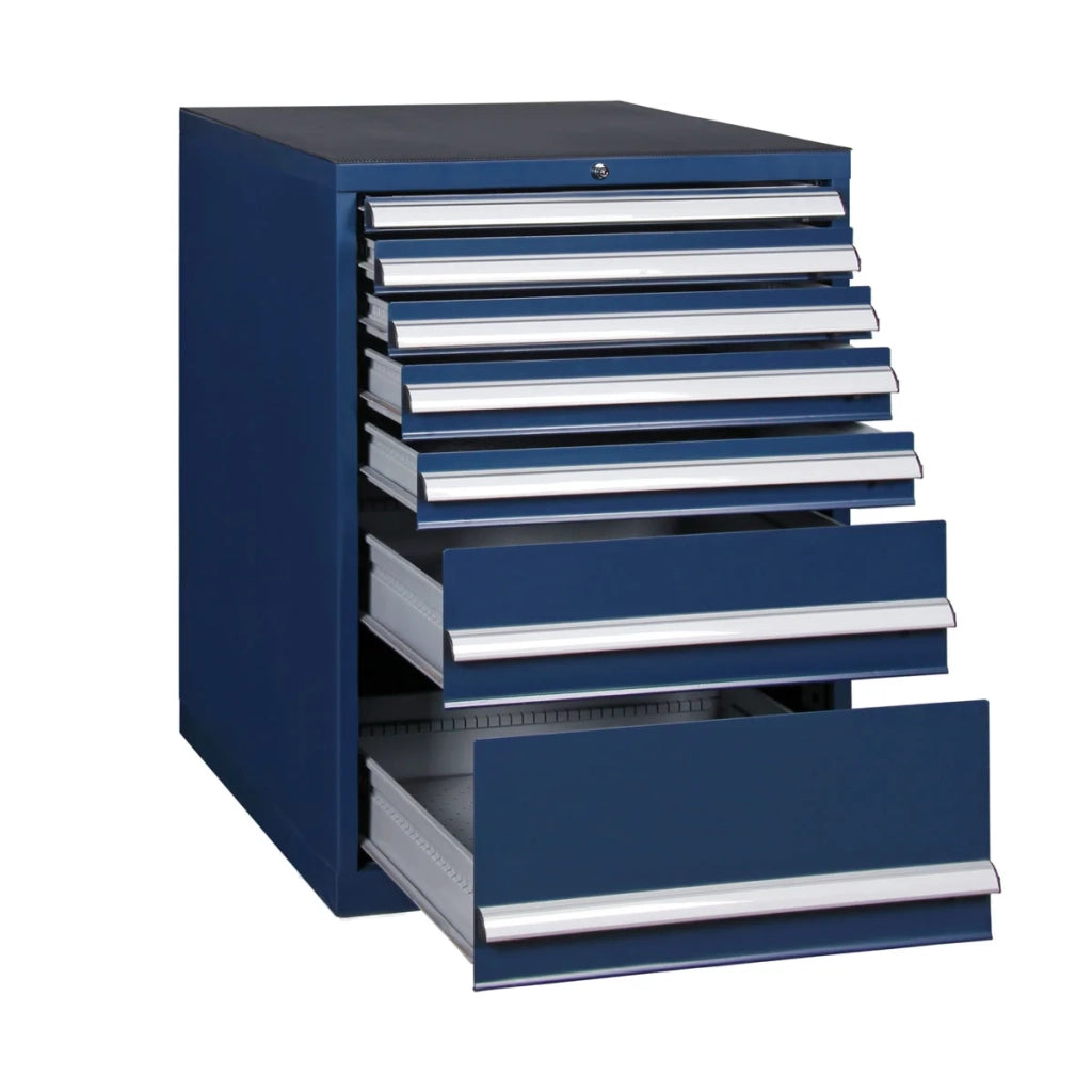 Mobiletto portautensili, cassettiera 7 cassetti, colore blu