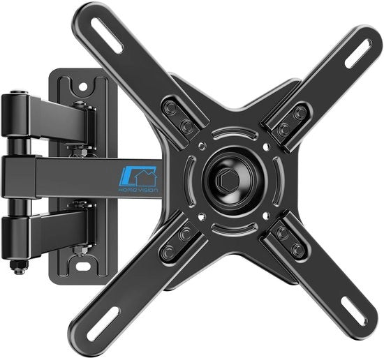 Supporto per schermo girevole e inclinabile per TV da 17 a 42 pollici, estensione di supporto per schermo monitor perimetrale, beugel per schermo rotativo Poggia fino a 20 kg Massimo VESA 200x200mm