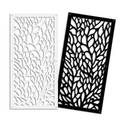 CODIUM - Pannello in PVC traforato - Parasole Colore: bianco, Misura: 47x94 cm