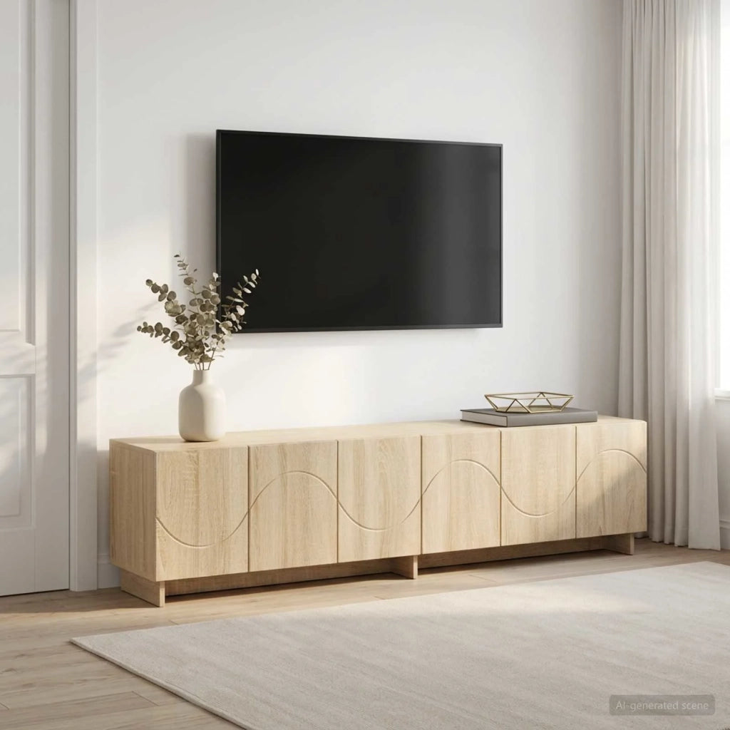 Supporto TV 179.5 x 34.5 x 40 cm Rovere Sonoma 8011587