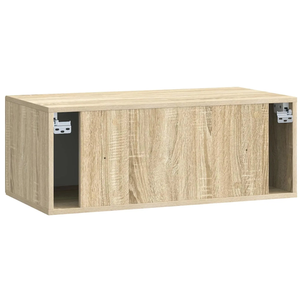 Mobile TV da Muro | Armadietto TV | Mobile Porta TV Rovere Sonoma 78,5 x 41 x 30 cm
