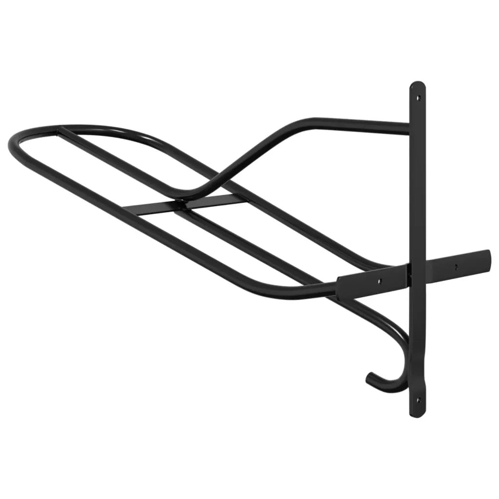 Portasella da Parete Nero in Ferro 172426