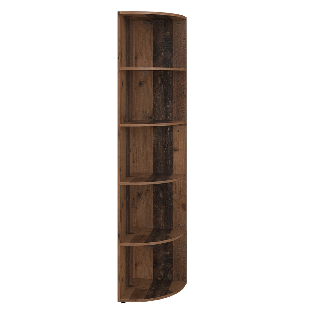 Vicco Libreria angolare da terra Legno antico 40 x 180 cm
