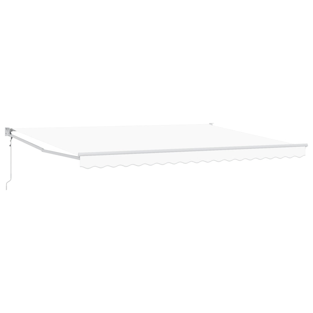 Tenda Retrattile Automatica  Bianca 450x300 cm