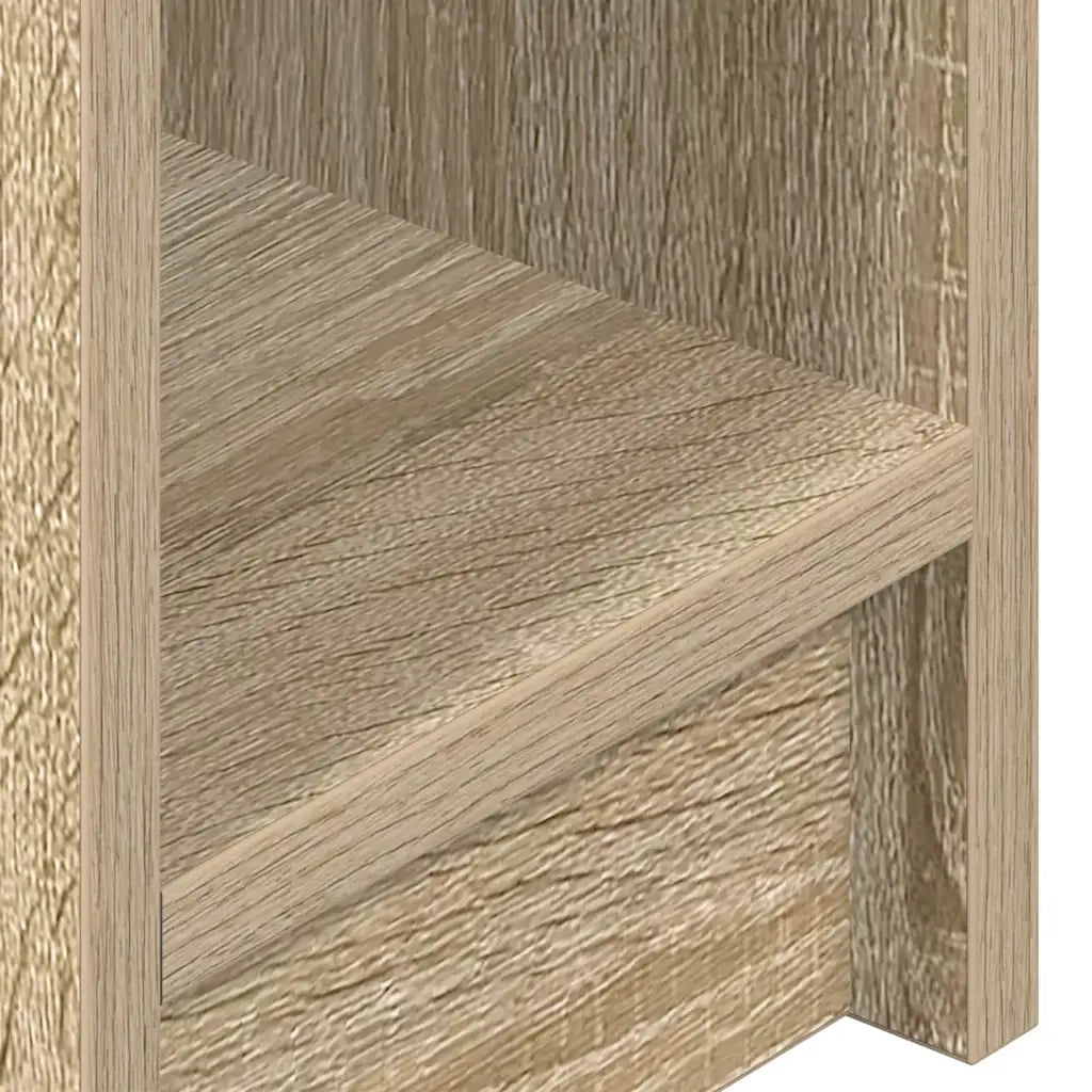 Set di 2 Comodini | Armadio da Notte | Mobiletto da notte con Cassetto Rovere Sonoma 20x36x60 cm