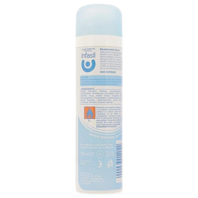 INFASIL DEODORANTE IN SPRAY DA 150ML FRESCHEZZA NATURALE