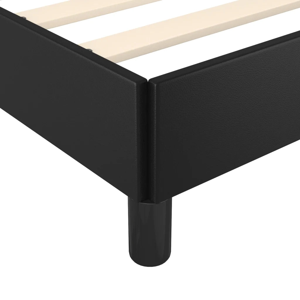 Giroletto-Struttura Letto Nero 180x200 cm in Similpelle 862220